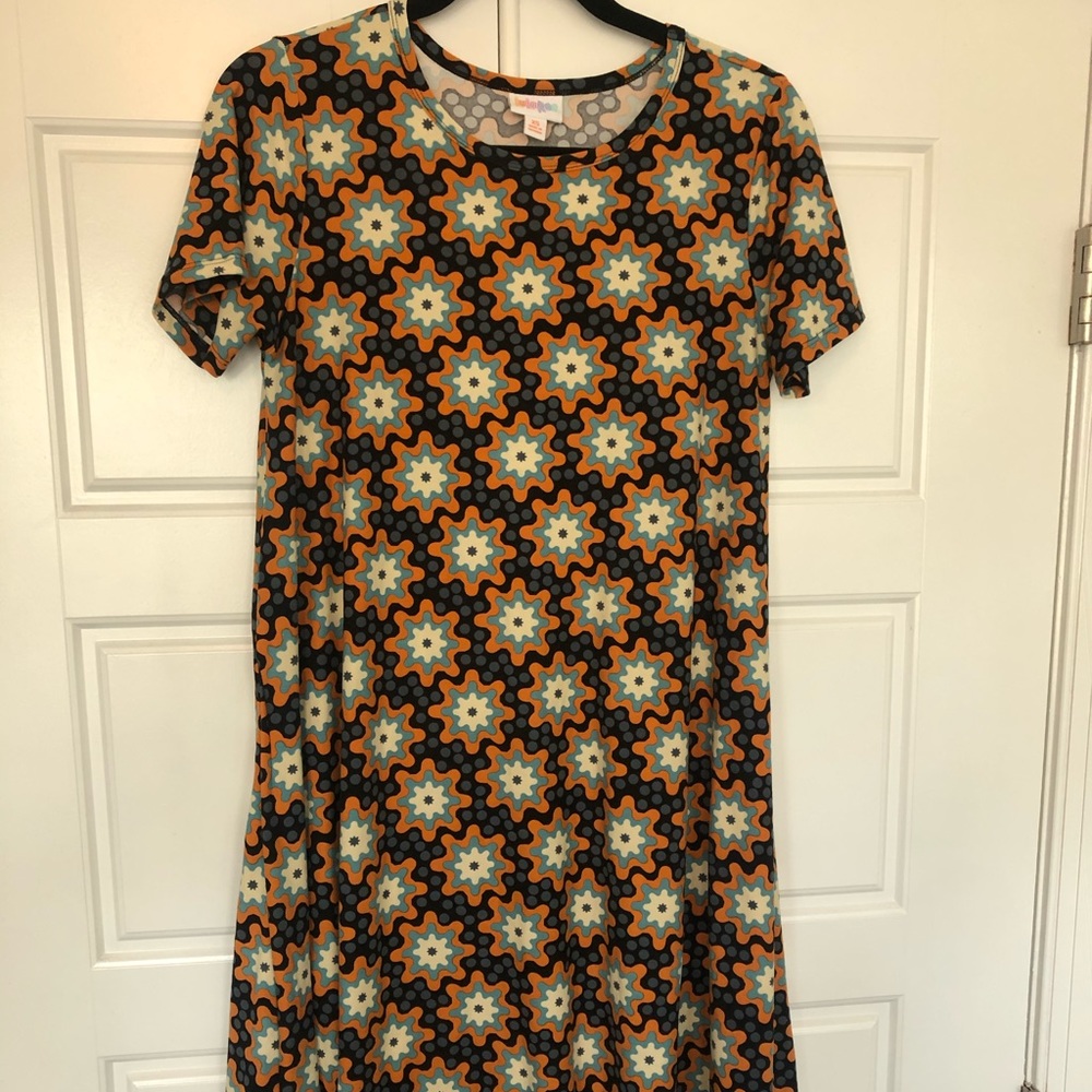 LuLaRoe Carly dress- leggings material!!